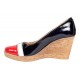 Oferta marimea 36, 37 - Pantofi dama piele naturala cu platforme de 7 cm -  LPTEARAN3
