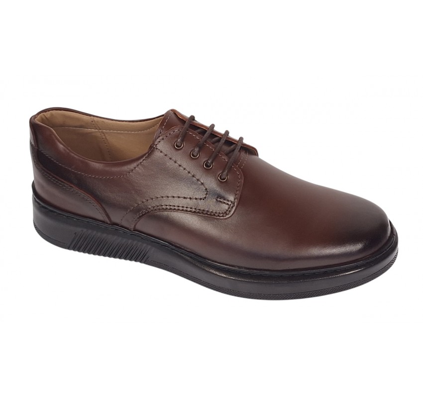 Marimea 39 Pantofi casual barbati din piele naturala DeSuceava Maro LRSY2M