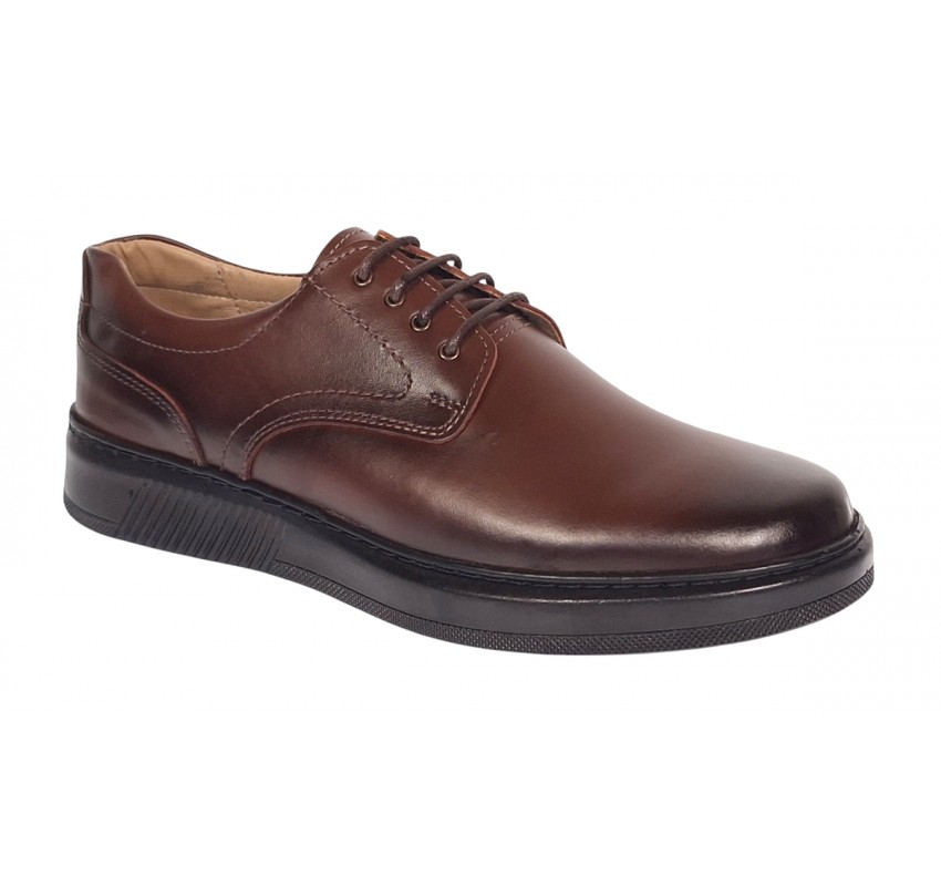 Marimea 39 Pantofi casual barbati din piele naturala DeSuceava Maro LRSY2M