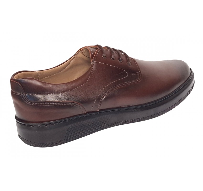 Marimea 39 Pantofi casual barbati din piele naturala DeSuceava Maro LRSY2M