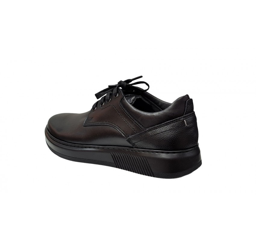 Pantofi casual barbati din piele naturala - Cairo Negru Marimea 40 LRSY2N Pantofi casual barbati din piele naturala - Cairo Negru Marimea 40 LRSY2N