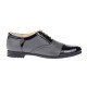 Marimea 40 Pantofi dama casual gri din piele naturala - LRUTNLACGRI