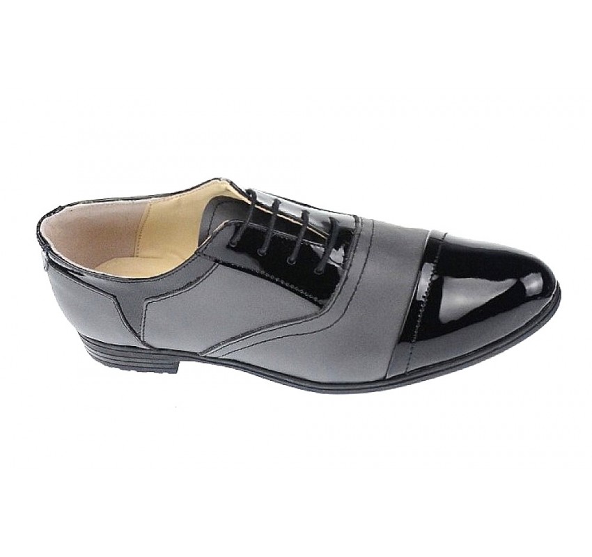 Marimea 40 Pantofi dama casual gri din piele naturala - LRUTNLACGRI