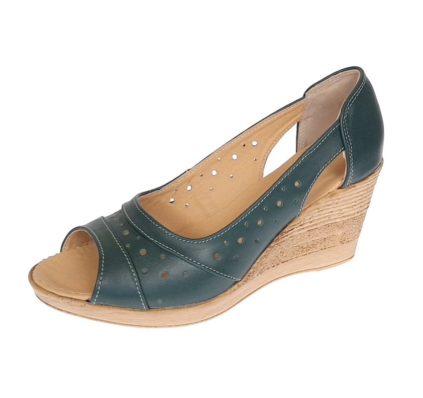 Oferta 37 -Pantofi dama de vara decupati din piele naturala - LS1047VBOX Oferta 37 -Pantofi dama de vara decupati din piele naturala - LS1047VBOX