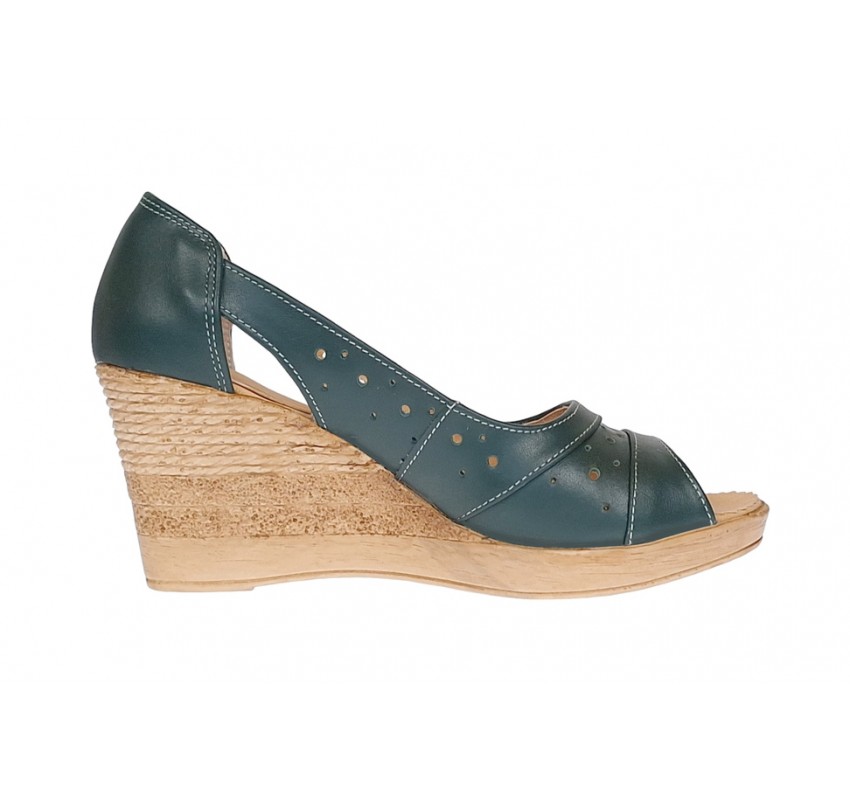 Oferta 37 -Pantofi dama de vara decupati din piele naturala - LS1047VBOX Oferta 37 -Pantofi dama de vara decupati din piele naturala - LS1047VBOX
