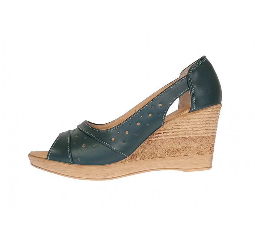 Oferta 37 -Pantofi dama de vara decupati din piele naturala - LS1047VBOX Oferta 37 -Pantofi dama de vara decupati din piele naturala - LS1047VBOX
