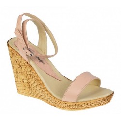 Oferte Sandale dama piele naturala platforma 10 cm – Confort si eleganta Marimea 40