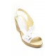 OFERTA  marimea 40 - Sandale dama cu platforma din piele naturala  - LS10XA