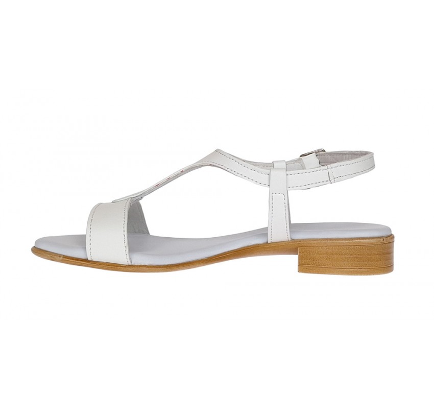 OFerta Sandale dama din piele naturala alb box LS16ABOX OFerta Sandale dama din piele naturala alb box LS16ABOX