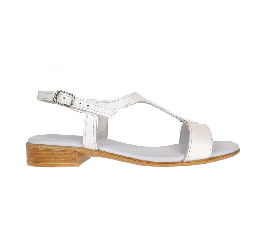 OFerta Sandale dama din piele naturala alb box LS16ABOX OFerta Sandale dama din piele naturala alb box LS16ABOX
