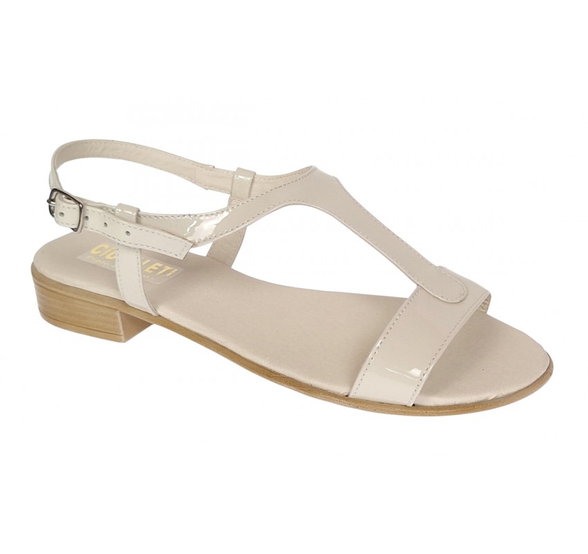 Sandale dama casual din piele naturala Bej Lac LS16LB1 Marimea 39 Sandale dama casual din piele naturala Bej Lac LS16LB1 Marimea 39