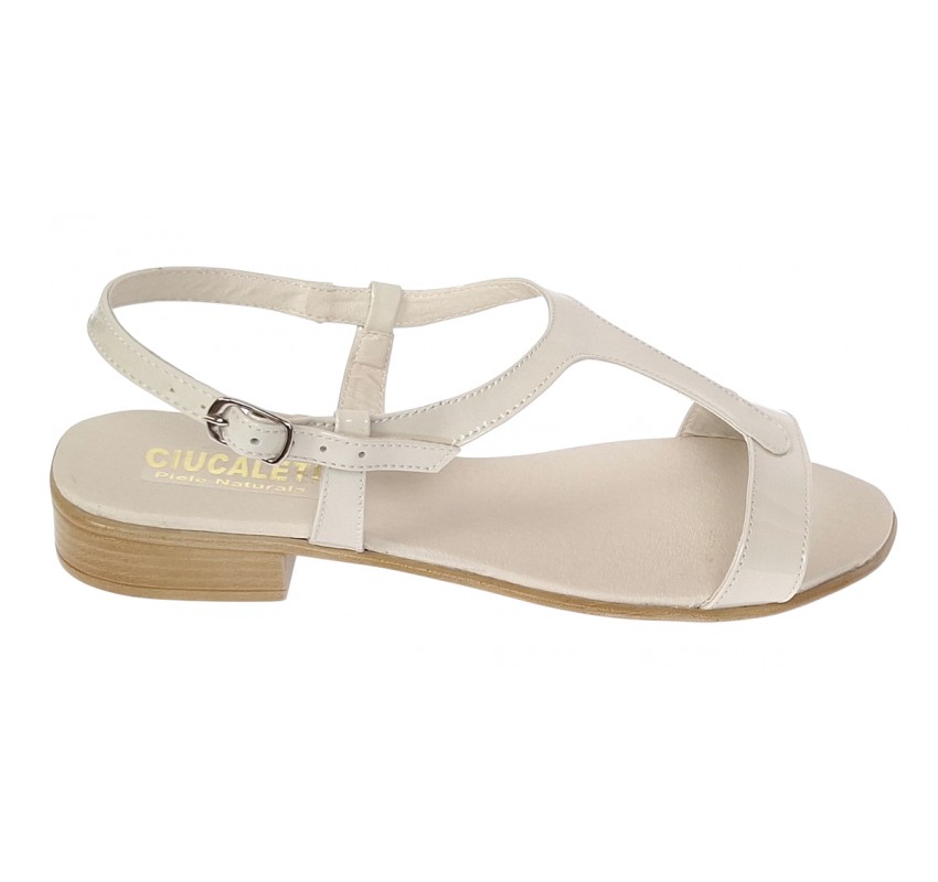 Sandale dama casual din piele naturala Bej Lac LS16LB1 Marimea 39 Sandale dama casual din piele naturala Bej Lac LS16LB1 Marimea 39