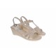 OFERTA marimea 36, 39 - Sandale dama de vara cu platforme de 6cm, din piele naturala, bej - LS17BEJ OFERTA marimea 36, 39 - Sandale dama de vara cu platforme de 6cm, din piele naturala, bej - LS17BEJ