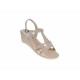 OFERTA marimea 36, 39 - Sandale dama de vara cu platforme de 6cm, din piele naturala, bej - LS17BEJ OFERTA marimea 36, 39 - Sandale dama de vara cu platforme de 6cm, din piele naturala, bej - LS17BEJ