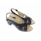 OFERTA marimea 40 -Sandale dama de vara cu toc de 5 cm, din piele naturala, neagra, LS25NBOX OFERTA marimea 40 -Sandale dama de vara cu toc de 5 cm, din piele naturala, neagra, LS25NBOX