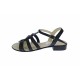 OFERTA MARIMEA 38, 40 - Sandale dama negre din piele naturala, CORA, LS2NBOX OFERTA MARIMEA 38, 40 - Sandale dama negre din piele naturala, CORA, LS2NBOX