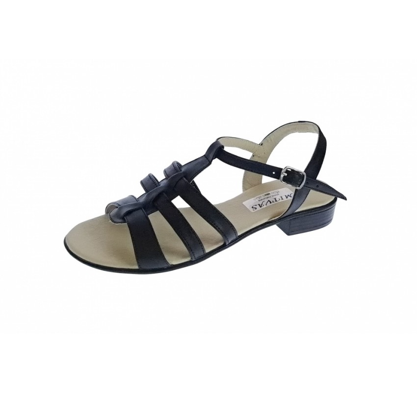 OFERTA MARIMEA 38, 40 - Sandale dama negre din piele naturala, CORA, LS2NBOX OFERTA MARIMEA 38, 40 - Sandale dama negre din piele naturala, CORA, LS2NBOX
