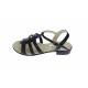 OFERTA MARIMEA 38, 40 - Sandale dama negre din piele naturala, CORA, LS2NBOX OFERTA MARIMEA 38, 40 - Sandale dama negre din piele naturala, CORA, LS2NBOX