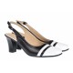 Pantofi dama marimea 36 - Model decupat din piele naturala LS301AN