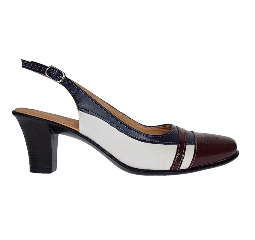 Pantofi dama decupati marimea 40 - Model din piele naturala LS301VABL Pantofi dama decupati marimea 40 - Model din piele naturala LS301VABL
