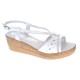 Sandale dama din piele naturala cu platforme de 6 cm LS36A2 Marimea 39 Sandale dama din piele naturala cu platforme de 6 cm LS36A2 Marimea 39
