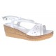 Sandale dama din piele naturala cu platforme de 6 cm LS36A2 Marimea 39 Sandale dama din piele naturala cu platforme de 6 cm LS36A2 Marimea 39