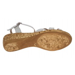 Oferta marimea 36  -Sandale dama din piele naturala, cu platforma de 5cm LS51A