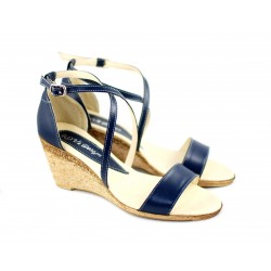 OFERTA marimea 37-Sandale dama din piele naturala bej - Made in Romania LS7BEJ