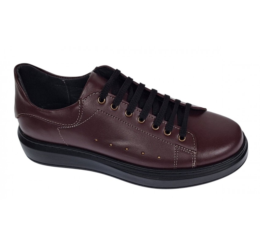 Pantofi barbati din piele naturala Bordeaux LS7KVIS