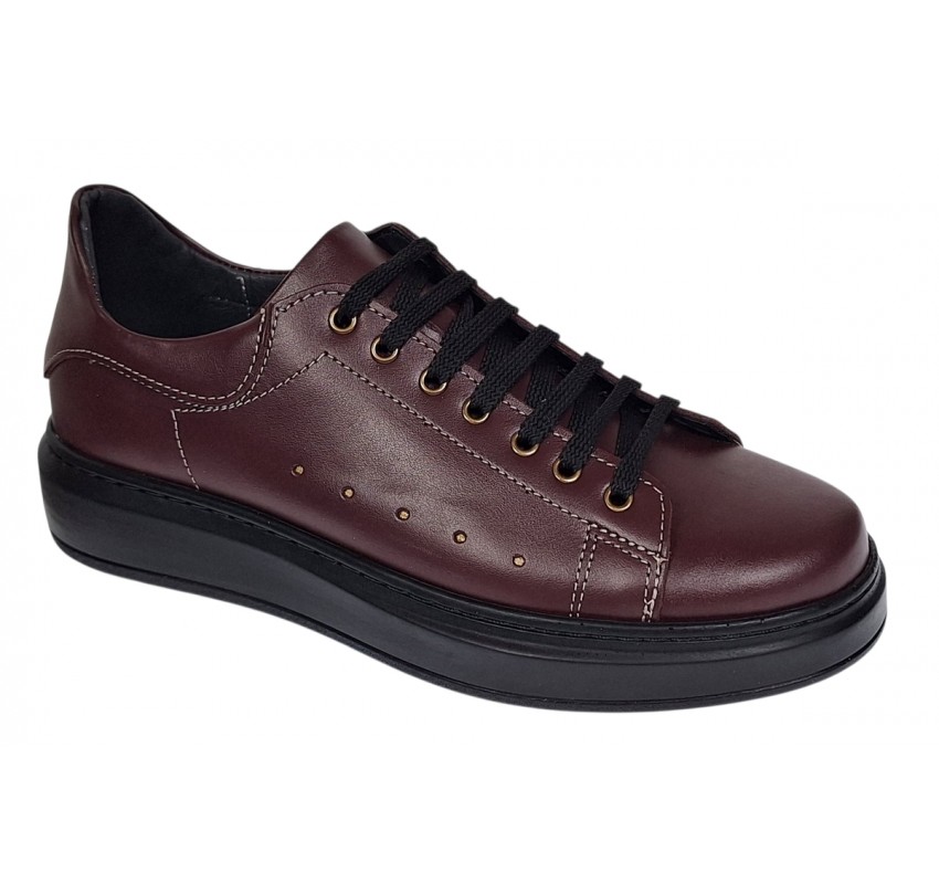 Pantofi barbati din piele naturala Bordeaux LS7KVIS