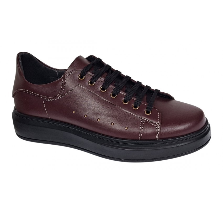Pantofi barbati din piele naturala Bordeaux LS7KVIS