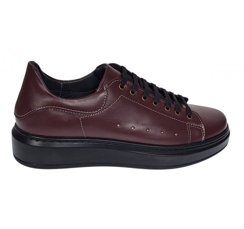 Pantofi barbati din piele naturala Bordeaux LS7KVIS