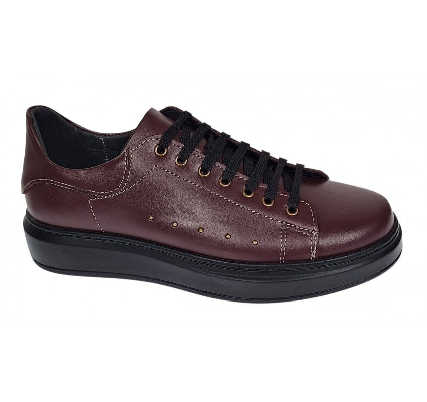 Pantofi barbati din piele naturala Bordeaux LS7KVIS