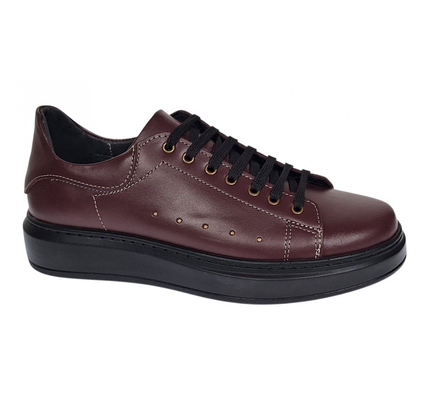 Pantofi barbati din piele naturala Bordeaux LS7KVIS