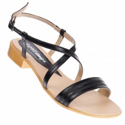 OFERTA  marimea 37 Sandale dama din piele naturala cu platforma joasa - cod LS8N2 OFERTA  marimea 37 Sandale dama din piele naturala cu platforma joasa - cod LS8N2