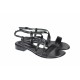 Oferta marimea 37 -  Sandale dama din piele naturala cu platforma joasa - cod LS8N
