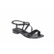 Oferta marimea 37 -  Sandale dama din piele naturala cu platforma joasa - cod LS8N