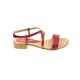 Oferta marimea 37- Sandale dama, din piele naturala, rosu - LS8R Oferta marimea 37- Sandale dama, din piele naturala, rosu - LS8R