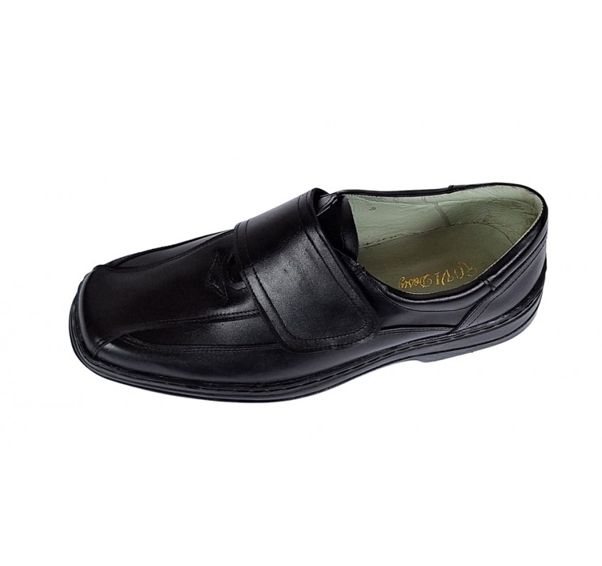 Oferta marimea 42- Pantofi barbati casual din piele naturala, inchidere cu scai, arici - LSCAI1N Oferta marimea 42- Pantofi barbati casual din piele naturala, inchidere cu scai, arici - LSCAI1N