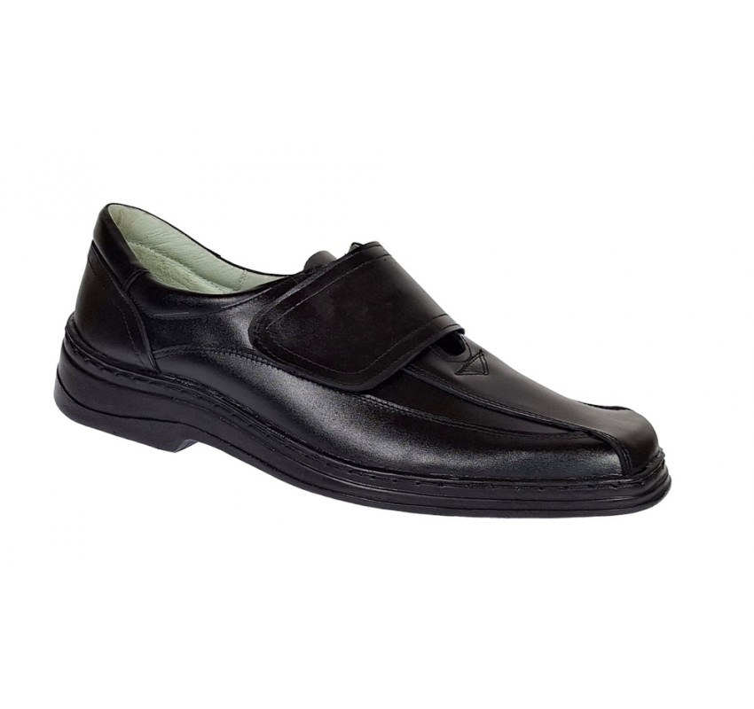 Oferta marimea 42- Pantofi barbati casual din piele naturala, inchidere cu scai, arici - LSCAI1N Oferta marimea 42- Pantofi barbati casual din piele naturala, inchidere cu scai, arici - LSCAI1N