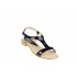 Oferta marimea 35, 41  - Sandale dama din piele naturala lacuita, foarte comode - LSCORALACN