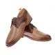 Oferta Marimea  43 Pantofi barbati casual din piele naturala Bej - Maro SIR GKR