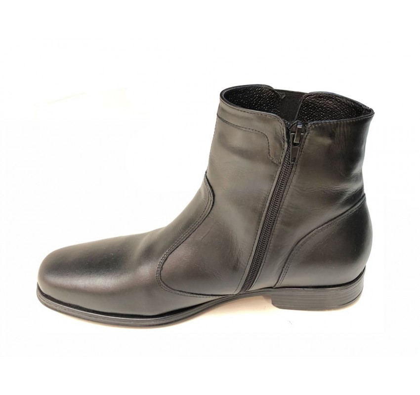 Oferta Marimea 44 Ghete barbati casual din piele naturala cu fermoar LSTD03N