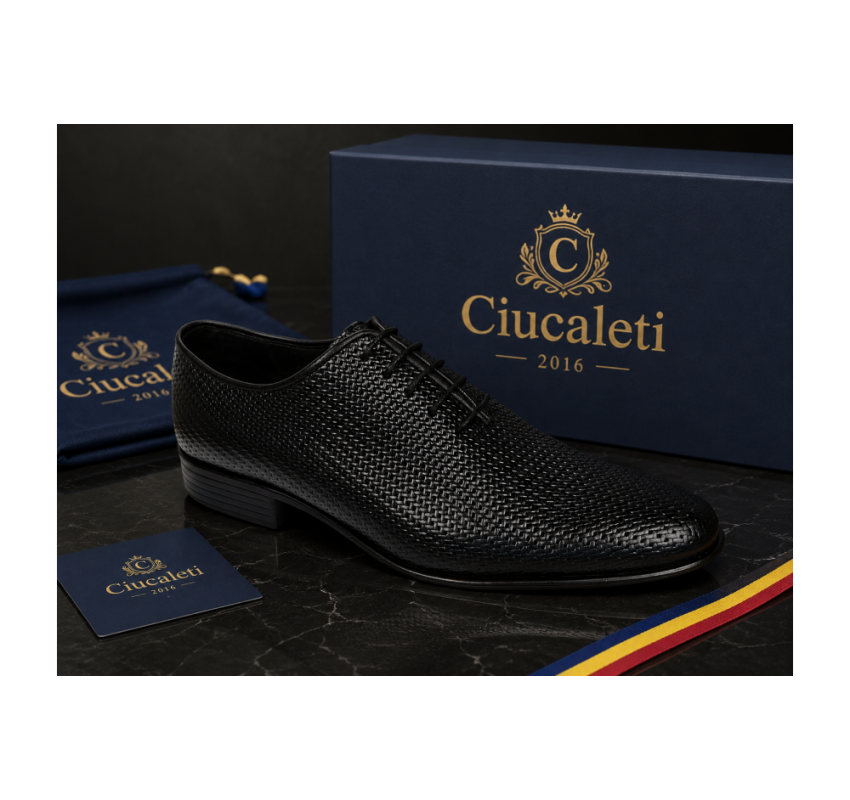 Marimea 40, 43 Pantofi barbati eleganti din piele naturala matritata LSTD120TXN