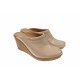 Oferta marimea 37, 38 Saboti dama din piele naturala bej cu platforme de 7 cm - LTEA19BEJ Oferta marimea 37, 38 Saboti dama din piele naturala bej cu platforme de 7 cm - LTEA19BEJ