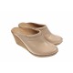 Oferta marimea 37, 38 Saboti dama din piele naturala bej cu platforme de 7 cm - LTEA19BEJ Oferta marimea 37, 38 Saboti dama din piele naturala bej cu platforme de 7 cm - LTEA19BEJ