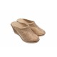 Oferta marimea 37 - Saboti de vara, bej, din piele naturala, cu perforatii - Made in Romania LTEABEJ Oferta marimea 37 - Saboti de vara, bej, din piele naturala, cu perforatii - Made in Romania LTEABEJ
