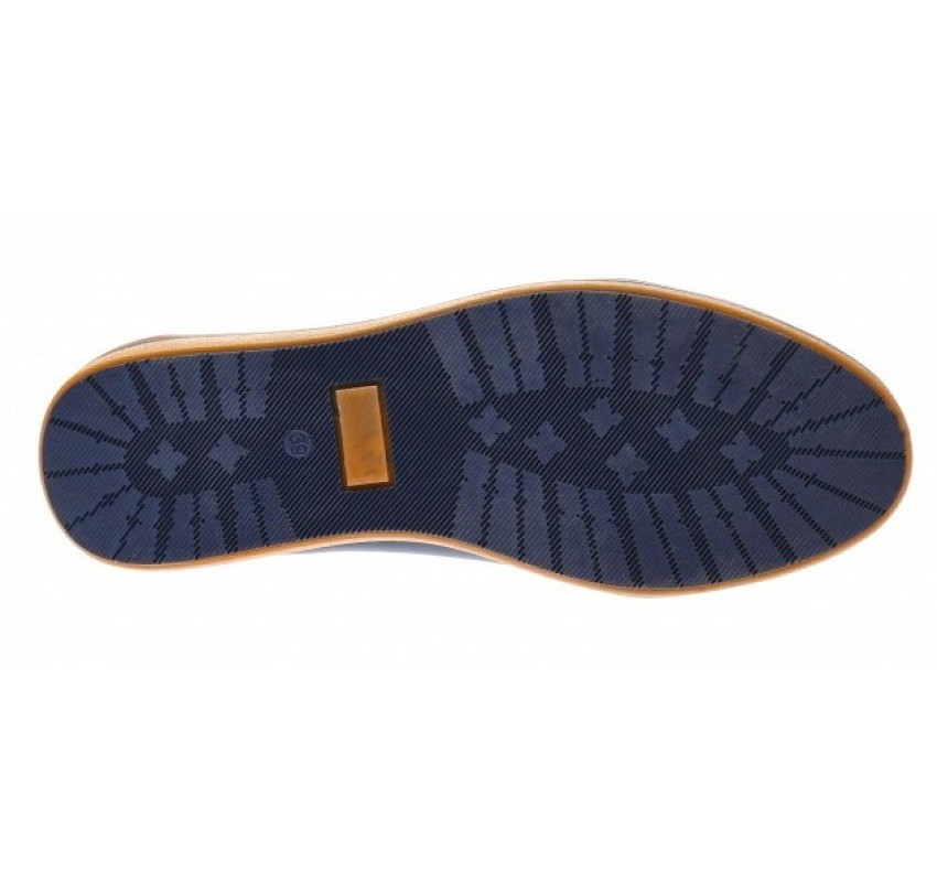 Oferta Pantofi barbati din piele naturala bleumarin 338 Oferta Pantofi barbati din piele naturala bleumarin 338