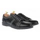 OFERTA MARIMEA 39, 40, 41, 44 - Pantofi barbati, casual, sport, din piele naturala, negru - LTENMARIONEGRU