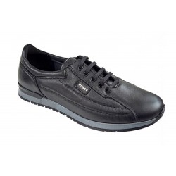 Pantofi barbati sport din piele naturala - Model Luis Negru